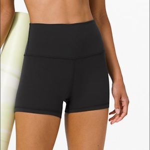 Lululemon 4 inch shorts